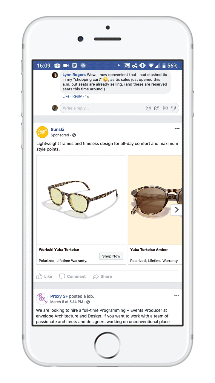 Product Ads Carousel